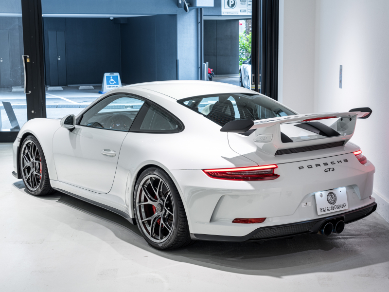 ポルシェ 911(Type991.2) GT3 ｸﾗﾌﾞｽﾎﾟｰﾂPKG　正規D車 ﾌﾙﾊﾞｹｯﾄｼｰﾄ 純正PCMﾅﾋﾞ ﾘﾊﾞｰｼﾝｸﾞｶﾒﾗ CarPlay PowerCraftﾌﾙｴｷ BBS専用20AW