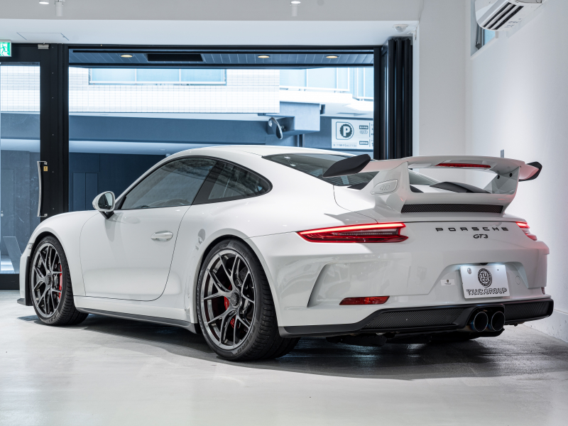 ポルシェ 911(Type991.2) GT3 ｸﾗﾌﾞｽﾎﾟｰﾂPKG　正規D車 ﾌﾙﾊﾞｹｯﾄｼｰﾄ 純正PCMﾅﾋﾞ ﾘﾊﾞｰｼﾝｸﾞｶﾒﾗ CarPlay PowerCraftﾌﾙｴｷ BBS専用20AW