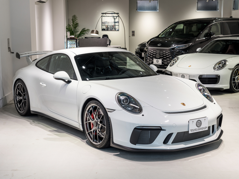 ポルシェ 911(Type991.2) GT3 ｸﾗﾌﾞｽﾎﾟｰﾂPKG　正規D車 ﾌﾙﾊﾞｹｯﾄｼｰﾄ 純正PCMﾅﾋﾞ ﾘﾊﾞｰｼﾝｸﾞｶﾒﾗ CarPlay PowerCraftﾌﾙｴｷ BBS専用20AW