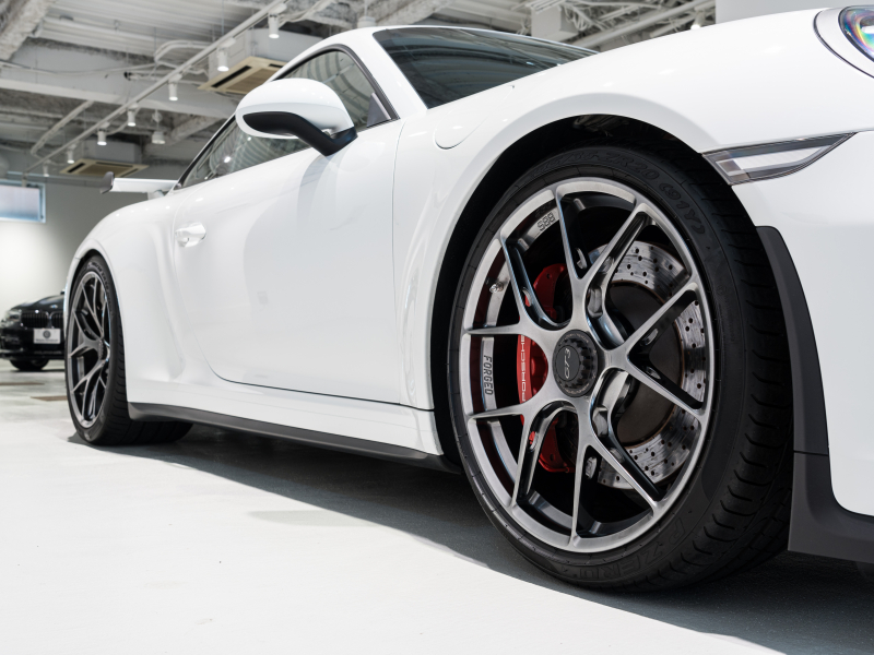 ポルシェ 911(Type991.2) GT3 ｸﾗﾌﾞｽﾎﾟｰﾂPKG　正規D車 ﾌﾙﾊﾞｹｯﾄｼｰﾄ 純正PCMﾅﾋﾞ ﾘﾊﾞｰｼﾝｸﾞｶﾒﾗ CarPlay PowerCraftﾌﾙｴｷ BBS専用20AW