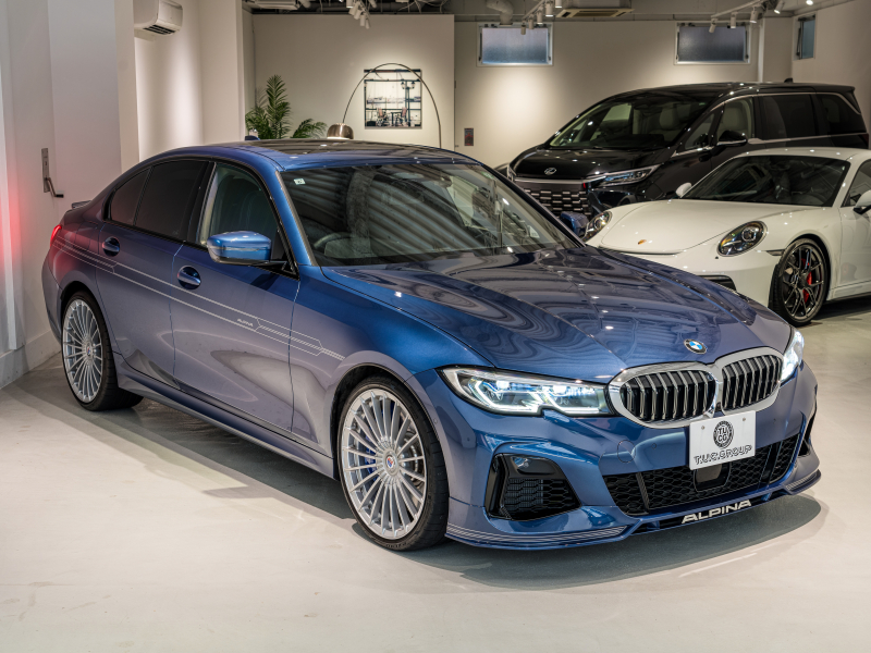 アルピナ D3 S Limousine Allrad　正規D車 1ｵｰﾅｰ OPｶﾗｰ ｱﾙﾋﾟﾅｾｰﾌﾃｨPKG ﾌﾙﾚｻﾞｰﾒﾘﾉ 黒革 ｻﾝﾙｰﾌ 純正iDriveﾅﾋﾞ ﾌﾙｾｸﾞTV CarPlay BMWﾚｰｻﾞｰﾗｲﾄ ｸﾗｼｯｸ20AW　2年保証