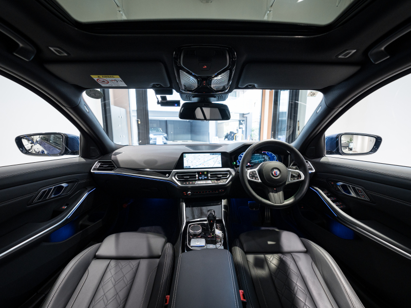 アルピナ D3 S Limousine Allrad　正規D車 1ｵｰﾅｰ OPｶﾗｰ ｱﾙﾋﾟﾅｾｰﾌﾃｨPKG ﾌﾙﾚｻﾞｰﾒﾘﾉ 黒革 ｻﾝﾙｰﾌ 純正iDriveﾅﾋﾞ ﾌﾙｾｸﾞTV CarPlay BMWﾚｰｻﾞｰﾗｲﾄ ｸﾗｼｯｸ20AW　2年保証