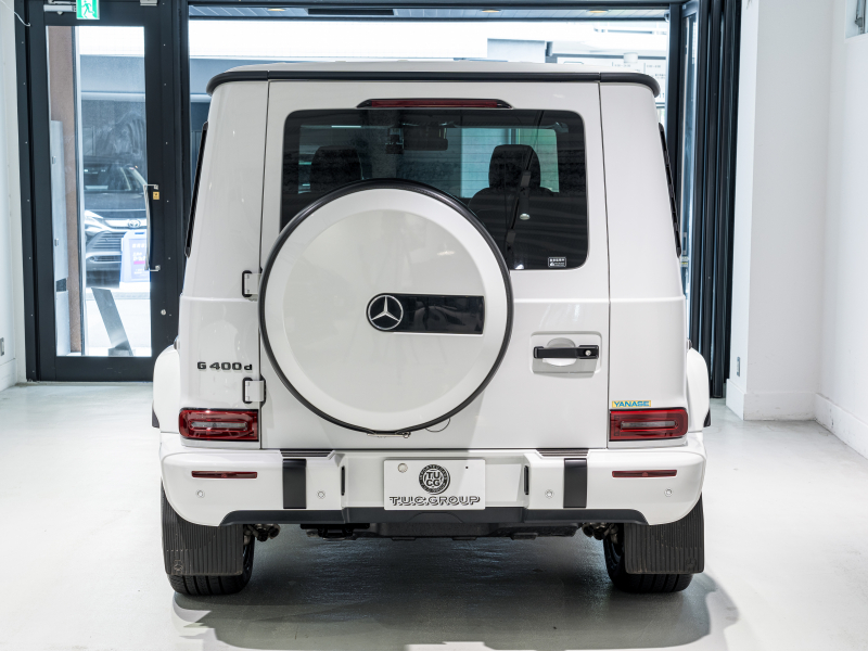 メルセデスベンツ Gクラス G400d AMGﾗｲﾝ ﾗｸﾞｼﾞｭｱﾘｰPKG　正規D車 ﾅｲﾄPKG仕様 右H Meｺﾈｸﾄ 黒革 ｻﾝﾙｰﾌ 純正ﾅﾋﾞTV Burmester 電動ｻｲﾄﾞｽﾃｯﾌﾟ ﾌﾞﾗｯｸﾍﾟｲﾝﾄ20AW　2年保証