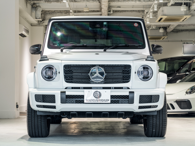 メルセデスベンツ Gクラス G400d AMGﾗｲﾝ ﾗｸﾞｼﾞｭｱﾘｰPKG　正規D車 ﾅｲﾄPKG仕様 右H Meｺﾈｸﾄ 黒革 ｻﾝﾙｰﾌ 純正ﾅﾋﾞTV Burmester 電動ｻｲﾄﾞｽﾃｯﾌﾟ ﾌﾞﾗｯｸﾍﾟｲﾝﾄ20AW　2年保証