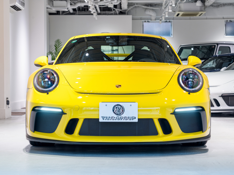 ポルシェ 911(Type991.2) GT3 クラブスポーツ&スポーツクロノPKG 正規D車 Fリフター PCCB フルバケットシート 純正PCMナビ リバーシングカメラ CarPlay LEDヘッドライト 20AW 2年保証