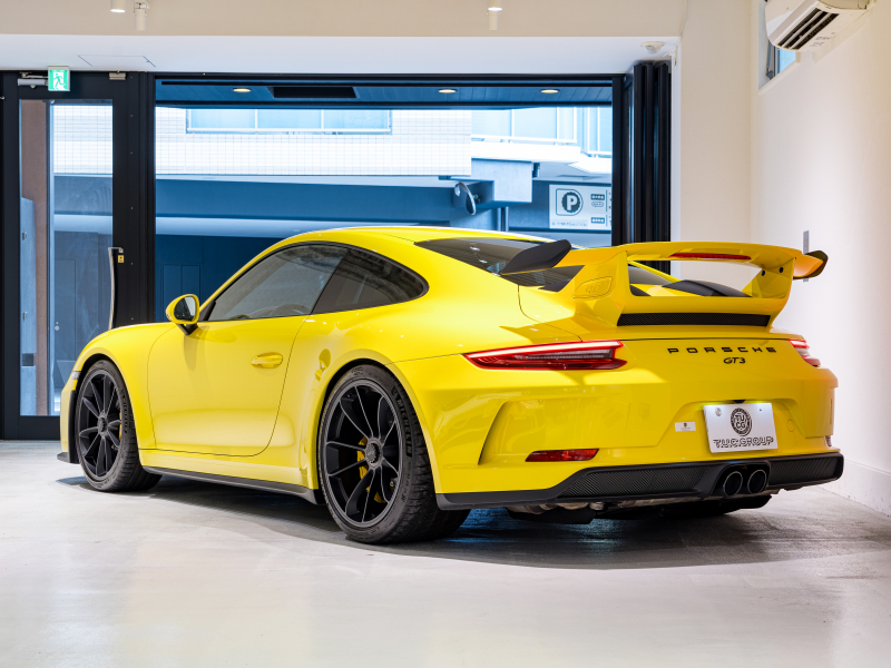 ポルシェ 911(Type991.2) GT3 クラブスポーツ&スポーツクロノPKG 正規D車 Fリフター PCCB フルバケットシート 純正PCMナビ リバーシングカメラ CarPlay LEDヘッドライト 20AW 2年保証