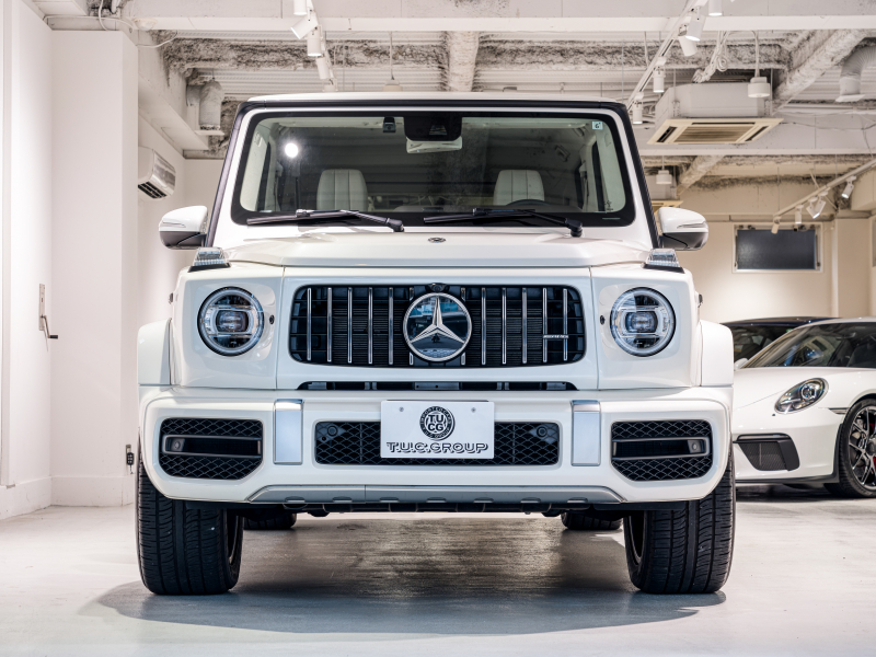 AMG Gクラス G63 AMGﾚｻﾞｰｴｸｽｸﾙｰｼﾌﾞPKG　正規D車 左H 1ｵｰﾅｰ Meｺﾈｸﾄ ﾏｷｱｰﾄﾍﾞｰｼﾞｭ革 ｻﾝﾙｰﾌ 純正ﾅﾋﾞTV Burmester AMGﾊﾟﾌｫｰﾏﾝｽEX AMG20ｲﾝﾁAW　2年保証