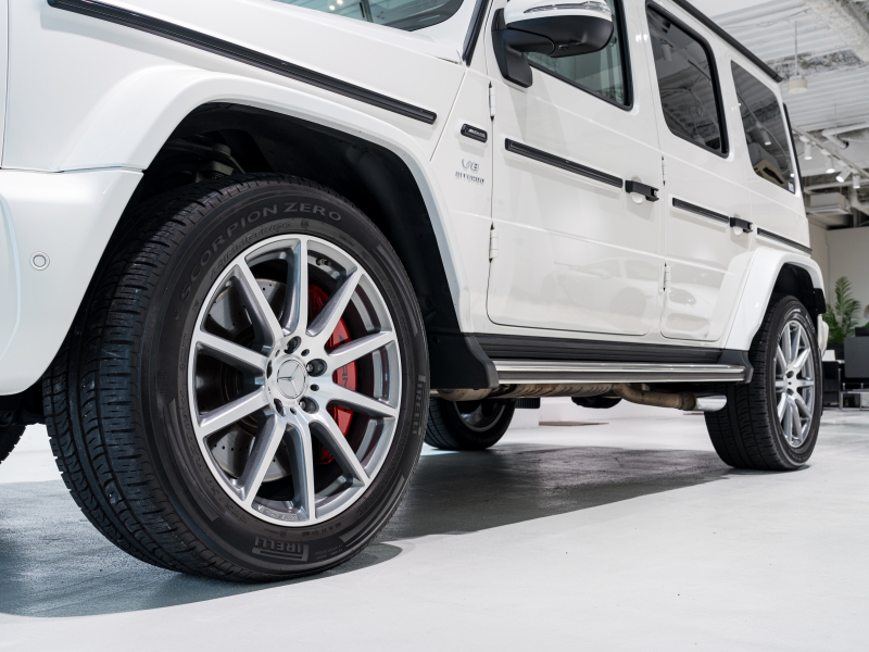 AMG Gクラス G63 AMGﾚｻﾞｰｴｸｽｸﾙｰｼﾌﾞPKG　正規D車 左H 1ｵｰﾅｰ Meｺﾈｸﾄ ﾏｷｱｰﾄﾍﾞｰｼﾞｭ革 ｻﾝﾙｰﾌ 純正ﾅﾋﾞTV Burmester AMGﾊﾟﾌｫｰﾏﾝｽEX AMG20ｲﾝﾁAW　2年保証