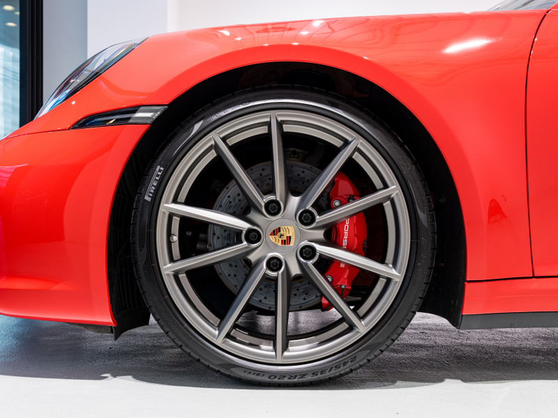 ポルシェ 911(Type992) ｶﾚﾗ4S ｽﾎﾟｰﾂｸﾛﾉPKG　正規D車 左H Fﾘﾌﾄ PDCC ｴﾝﾄﾘｰD ﾌﾙﾚｻﾞｰｲﾝﾃﾘｱ ﾎﾞﾙﾄﾞｰﾚｯﾄﾞ革 軽量ｶｰﾎﾞﾝﾙｰﾌ 純正PCMﾅﾋﾞ CarPlay ACC ｻﾗｳﾝﾄﾞｶﾒﾗ ｶﾚﾗS20/21AW　2年保証