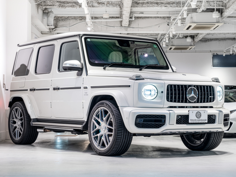 AMG Gクラス G63 AMGﾚｻﾞｰｴｸｽｸﾙｰｼﾌﾞPKG　正規D車 右H Meｺﾈｸﾄ ﾏｷｱｰﾄﾍﾞｰｼﾞｭ革 ｻﾝﾙｰﾌ 純正ﾅﾋﾞTV Burmester AMGﾊﾟﾌｫｰﾏﾝｽEX AMG22ｲﾝﾁAW 電動ｻｲﾄﾞｽﾃｯﾌﾟ ﾛｰﾀﾞｳﾝ　2年保証