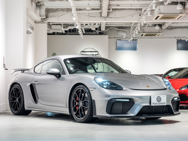 ポルシェ 718 ケイマン GT4 PDK ｽﾎﾟｰﾂｸﾛﾉPKG　正規D車 右H ﾌﾙﾚｻﾞｰｲﾝﾃﾘｱ 18wayｱﾀﾞﾌﾟﾃｨﾌﾞｽﾎﾟｰﾂｼｰﾄ PCMﾅﾋﾞ Bｶﾒﾗ CarPlay BOSE LEDﾍｯﾄﾞﾗｲﾄPDLS+ ｱｸﾗﾎﾟﾘﾝｸﾊﾟｲﾌﾟ 純正20AW