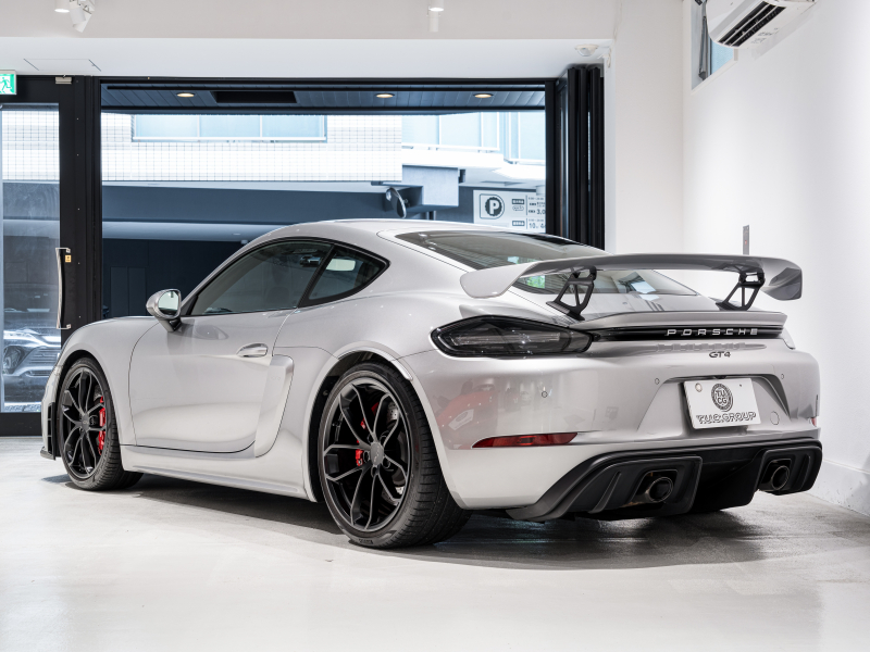ポルシェ 718 ケイマン GT4 PDK ｽﾎﾟｰﾂｸﾛﾉPKG　正規D車 右H ﾌﾙﾚｻﾞｰｲﾝﾃﾘｱ 18wayｱﾀﾞﾌﾟﾃｨﾌﾞｽﾎﾟｰﾂｼｰﾄ PCMﾅﾋﾞ Bｶﾒﾗ CarPlay BOSE LEDﾍｯﾄﾞﾗｲﾄPDLS+ ｱｸﾗﾎﾟﾘﾝｸﾊﾟｲﾌﾟ 純正20AW