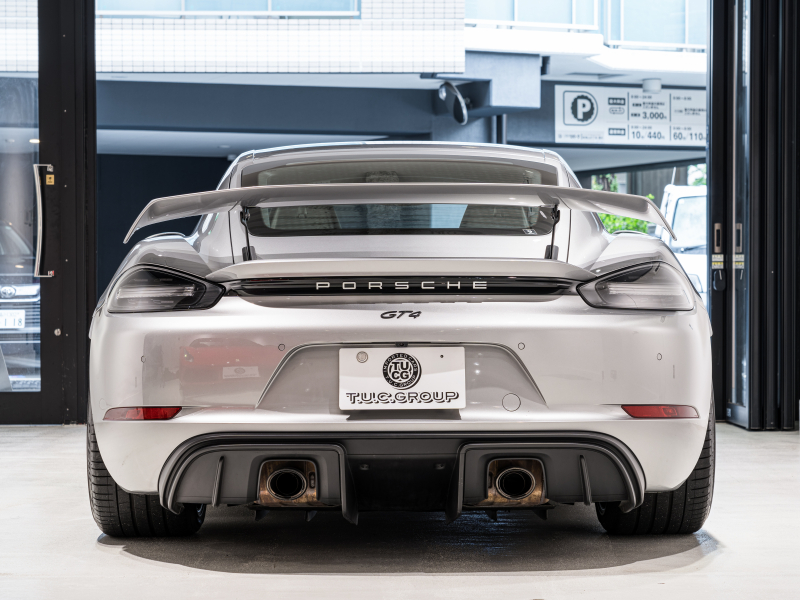 ポルシェ 718 ケイマン GT4 PDK ｽﾎﾟｰﾂｸﾛﾉPKG　正規D車 右H ﾌﾙﾚｻﾞｰｲﾝﾃﾘｱ 18wayｱﾀﾞﾌﾟﾃｨﾌﾞｽﾎﾟｰﾂｼｰﾄ PCMﾅﾋﾞ Bｶﾒﾗ CarPlay BOSE LEDﾍｯﾄﾞﾗｲﾄPDLS+ ｱｸﾗﾎﾟﾘﾝｸﾊﾟｲﾌﾟ 純正20AW