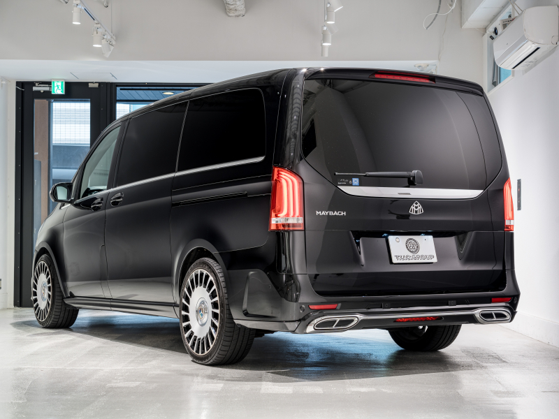 メルセデスベンツ Vクラス V220d ｽﾎﾟｰﾂ ﾛﾝｸﾞ ﾚｰﾀﾞｰP　ﾏｲﾊﾞｯﾊ仕様 ｴｸﾞｾｸﾃｨﾌﾞｼｰﾄ TVﾓﾆﾀｰ付ﾊﾟｰﾃｰｼｮﾝ ﾊﾟﾉﾗﾏSR 4人乗り