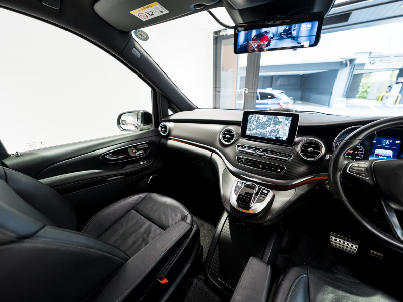 メルセデスベンツ Vクラス V220d ｽﾎﾟｰﾂ ﾛﾝｸﾞ ﾚｰﾀﾞｰP　ﾏｲﾊﾞｯﾊ仕様 ｴｸﾞｾｸﾃｨﾌﾞｼｰﾄ TVﾓﾆﾀｰ付ﾊﾟｰﾃｰｼｮﾝ ﾊﾟﾉﾗﾏSR 4人乗り