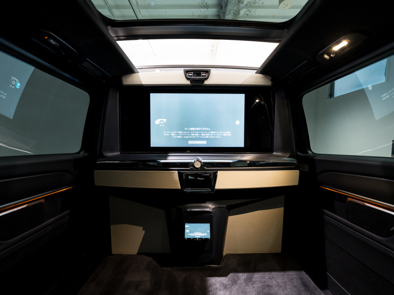 メルセデスベンツ Vクラス V220d ｽﾎﾟｰﾂ ﾛﾝｸﾞ ﾚｰﾀﾞｰP　ﾏｲﾊﾞｯﾊ仕様 ｴｸﾞｾｸﾃｨﾌﾞｼｰﾄ TVﾓﾆﾀｰ付ﾊﾟｰﾃｰｼｮﾝ ﾊﾟﾉﾗﾏSR 4人乗り