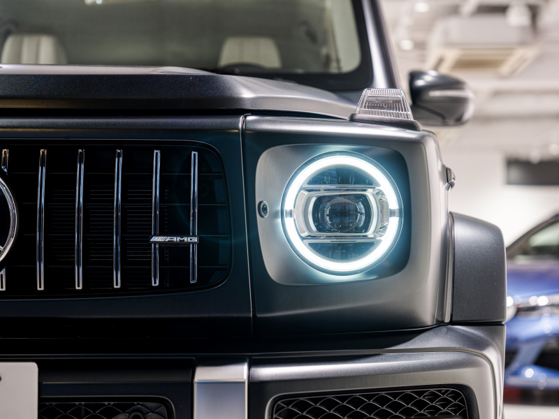 AMG Gクラス G63 AMGレザーエクスクルーシブPKG 正規D車 左H Meコネクト マキアートベージュ革 サンルーフ 純正ナビTV Burmester AMGパフォーマンスEX AMG20インチAW OPカラー 2年保証