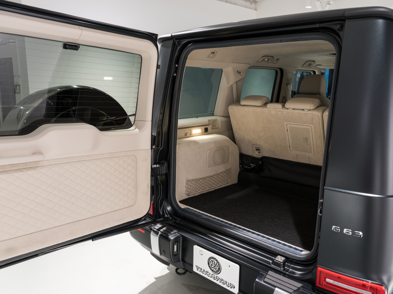 AMG Gクラス G63 AMGレザーエクスクルーシブPKG 正規D車 左H Meコネクト マキアートベージュ革 サンルーフ 純正ナビTV Burmester AMGパフォーマンスEX AMG20インチAW OPカラー 2年保証