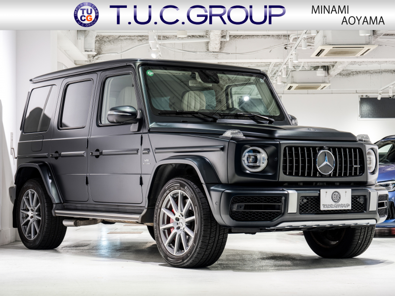 AMG Gクラス G63 AMGレザーエクスクルーシブPKG 正規D車 左H Meコネクト マキアートベージュ革 サンルーフ 純正ナビTV Burmester AMGパフォーマンスEX AMG20インチAW OPカラー 2年保証