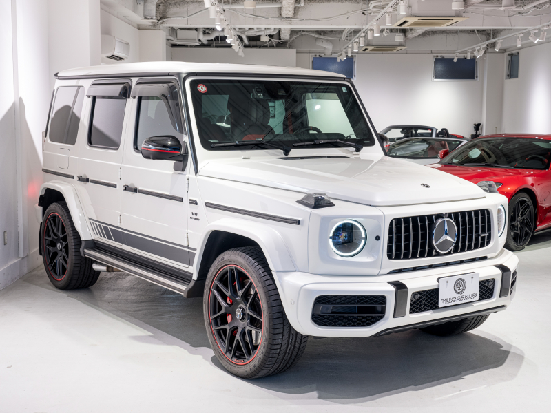 AMG Gクラス G63 Edition 1　正規D車 100台限定 左H AMGﾅｲﾄPKG 専用革 ｻﾝﾙｰﾌ 純正ﾅﾋﾞTV Burmester AMGﾊﾟﾌｫｰﾏﾝｽEX 専用22ｲﾝﾁAW　2年保証