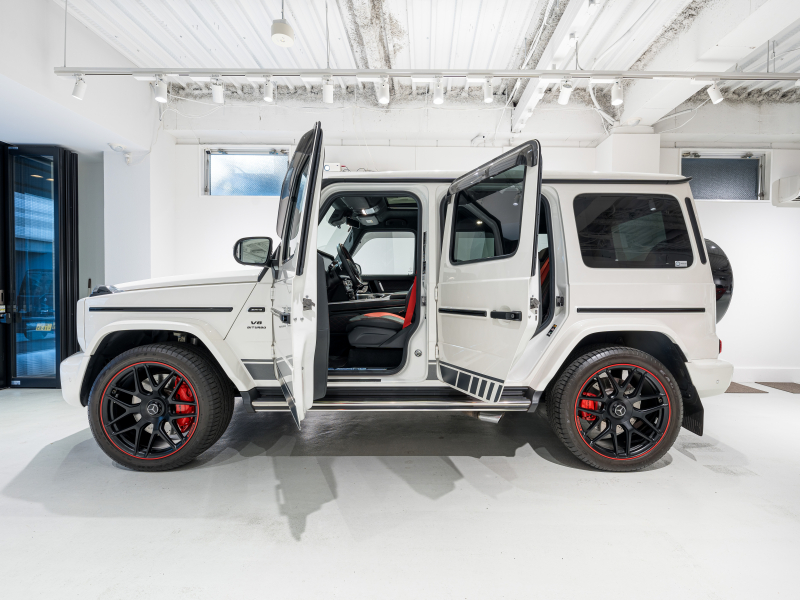 AMG Gクラス G63 Edition 1　正規D車 100台限定 左H AMGﾅｲﾄPKG 専用革 ｻﾝﾙｰﾌ 純正ﾅﾋﾞTV Burmester AMGﾊﾟﾌｫｰﾏﾝｽEX 専用22ｲﾝﾁAW　2年保証