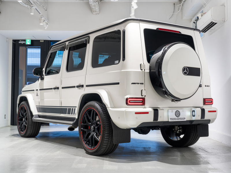 AMG Gクラス G63 Edition 1　正規D車 100台限定 左H AMGﾅｲﾄPKG 専用革 ｻﾝﾙｰﾌ 純正ﾅﾋﾞTV Burmester AMGﾊﾟﾌｫｰﾏﾝｽEX 専用22ｲﾝﾁAW　2年保証