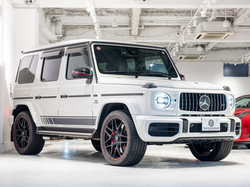 AMG Gクラス G63 Edition 1　正規D車 100台限定 左H AMGﾅｲﾄPKG 専用革 ｻﾝﾙｰﾌ 純正ﾅﾋﾞTV Burmester AMGﾊﾟﾌｫｰﾏﾝｽEX 専用22ｲﾝﾁAW　2年保証