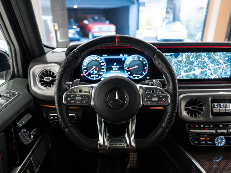 AMG Gクラス G63 Edition 1　正規D車 100台限定 左H AMGﾅｲﾄPKG 専用革 ｻﾝﾙｰﾌ 純正ﾅﾋﾞTV Burmester AMGﾊﾟﾌｫｰﾏﾝｽEX 専用22ｲﾝﾁAW　2年保証