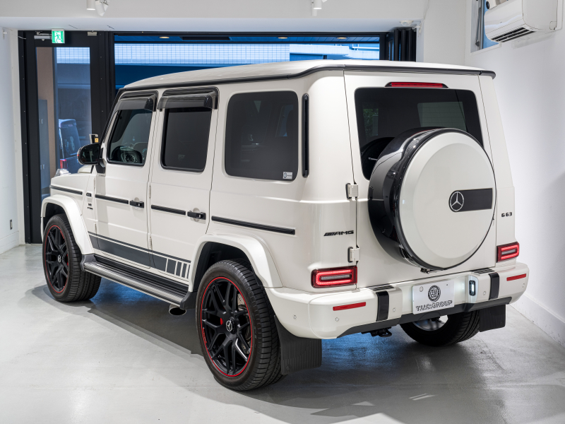 AMG Gクラス G63 Edition 1　正規D車 100台限定 左H AMGﾅｲﾄPKG 専用革 ｻﾝﾙｰﾌ 純正ﾅﾋﾞTV Burmester AMGﾊﾟﾌｫｰﾏﾝｽEX 専用22ｲﾝﾁAW　2年保証