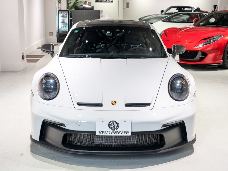 ポルシェ 911(Type992) GT3 PDK クラブスポーツPKG 正規D車 左H フロントリフト フルバケットシート カーボンルーフ PCMナビ CarPlay PDLSティンテッドLEDヘッドライト カーボンインテリアPKG 新車保証
