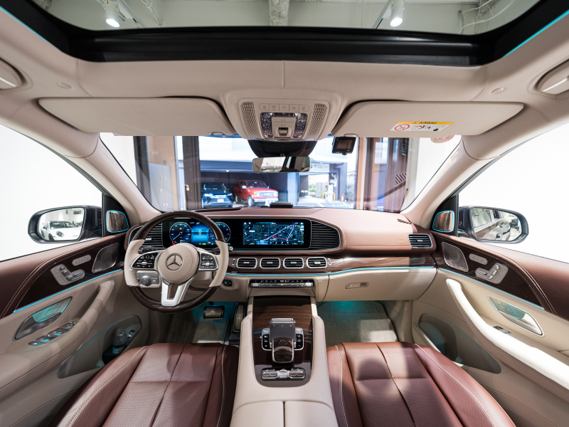 メルセデスマイバッハ GLS GLS600 4MATIC ﾌｧｰｽﾄｸﾗｽPKG　正規D車 4人乗り OPﾂｰﾄﾝｶﾗｰ ﾏﾎｶﾞﾆｰﾌﾞﾗｳﾝ&ﾏｷｱｰﾄﾍﾞｰｼﾞｭｲﾝﾃﾘｱ ﾊﾟﾉﾗﾏSR 純正MBUX 360ｶﾒﾗ Burmesterﾊｲｴﾝﾄﾞ ﾘｱｴﾝﾀｰﾃｲﾝﾒﾝﾄ　新車保証継承可