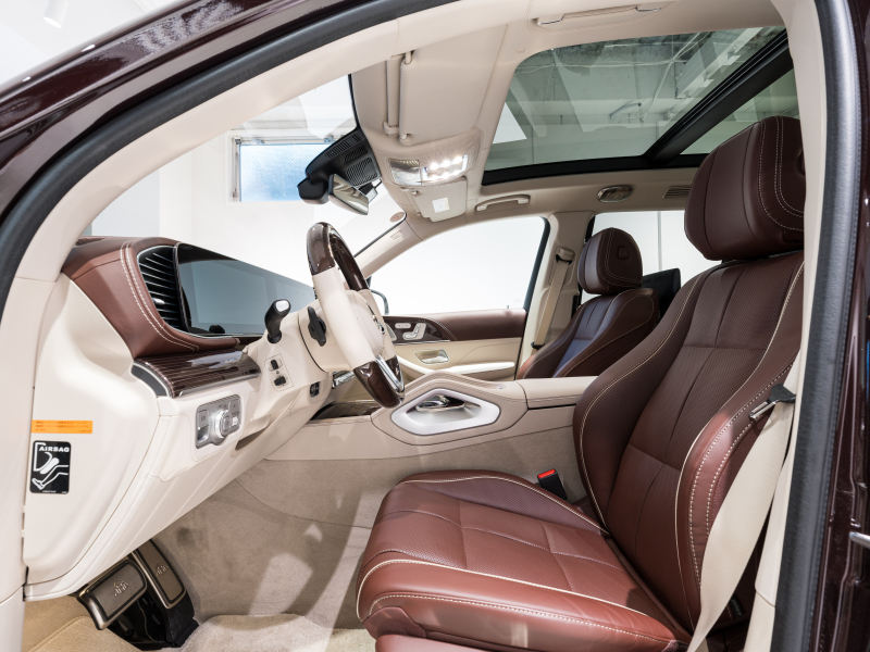 メルセデスマイバッハ GLS GLS600 4MATIC ﾌｧｰｽﾄｸﾗｽPKG　正規D車 4人乗り OPﾂｰﾄﾝｶﾗｰ ﾏﾎｶﾞﾆｰﾌﾞﾗｳﾝ&ﾏｷｱｰﾄﾍﾞｰｼﾞｭｲﾝﾃﾘｱ ﾊﾟﾉﾗﾏSR 純正MBUX 360ｶﾒﾗ Burmesterﾊｲｴﾝﾄﾞ ﾘｱｴﾝﾀｰﾃｲﾝﾒﾝﾄ　新車保証継承可