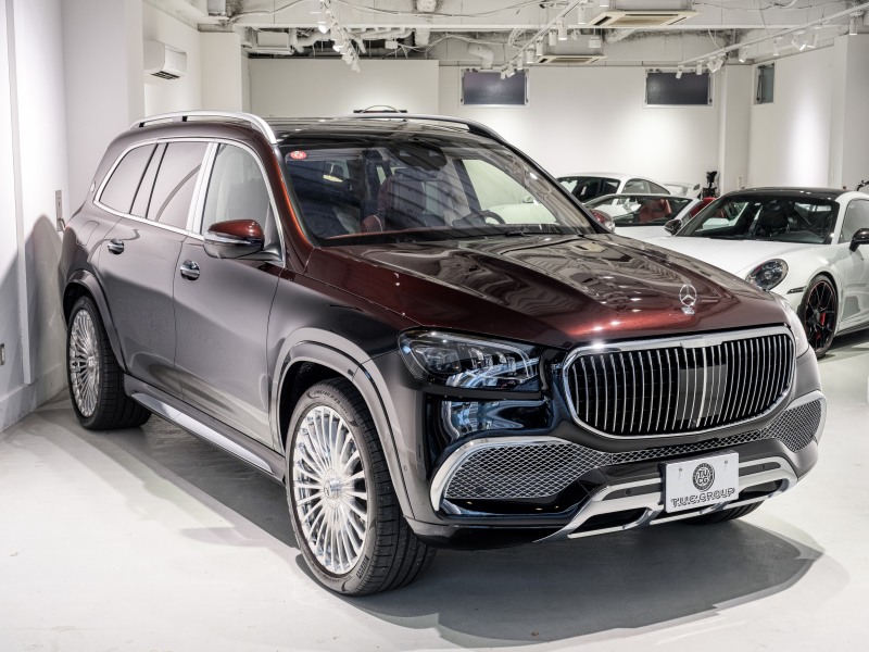 メルセデスマイバッハ GLS GLS600 4MATIC ﾌｧｰｽﾄｸﾗｽPKG　正規D車 4人乗り OPﾂｰﾄﾝｶﾗｰ ﾏﾎｶﾞﾆｰﾌﾞﾗｳﾝ&ﾏｷｱｰﾄﾍﾞｰｼﾞｭｲﾝﾃﾘｱ ﾊﾟﾉﾗﾏSR 純正MBUX 360ｶﾒﾗ Burmesterﾊｲｴﾝﾄﾞ ﾘｱｴﾝﾀｰﾃｲﾝﾒﾝﾄ　新車保証継承可