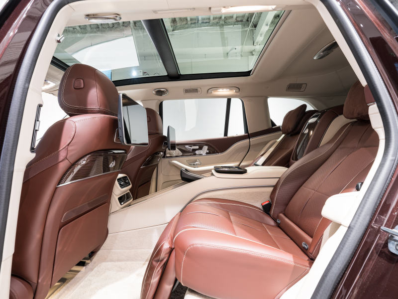 メルセデスマイバッハ GLS GLS600 4MATIC ﾌｧｰｽﾄｸﾗｽPKG　正規D車 4人乗り OPﾂｰﾄﾝｶﾗｰ ﾏﾎｶﾞﾆｰﾌﾞﾗｳﾝ&ﾏｷｱｰﾄﾍﾞｰｼﾞｭｲﾝﾃﾘｱ ﾊﾟﾉﾗﾏSR 純正MBUX 360ｶﾒﾗ Burmesterﾊｲｴﾝﾄﾞ ﾘｱｴﾝﾀｰﾃｲﾝﾒﾝﾄ　新車保証継承可