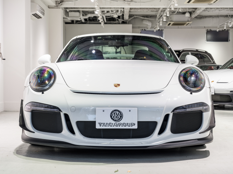 ポルシェ 911(Type991.1) GT3 PDK　2015年ﾓﾃﾞﾙ 並行輸入 左H 4wayｽﾎﾟｰﾂｼｰﾄ ﾃﾞｨｽﾌﾟﾚｲｵｰﾃﾞｨｵ Bｶﾒﾗ ｶｽﾀﾑﾍｯﾄﾞﾗｲﾄ Shark Werks Track Exhaust ASRﾊﾞﾙﾌﾞｺﾝﾄﾛｰﾗｰ 純正20AW