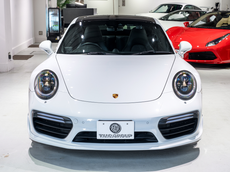 ポルシェ 911(Type991.2) ﾀｰﾎﾞS ｽﾎﾟｰﾂｸﾛﾉPKG　正規D車 ﾀｰﾎﾞｴｱﾛｷｯﾄ 黒革 ｼｰﾄﾋｰﾀｰ&ﾍﾞﾝﾁﾚｰﾀｰ ｻﾝﾙｰﾌ PCMﾅﾋﾞ TVﾁｭｰﾅｰ ﾘﾊﾞｰｼﾝｸﾞｶﾒﾗ ﾚｰﾝﾁｪﾝｼﾞA Carplay PCCB BOSEｻｳﾝﾄﾞ OPｶﾗｰ　2年保証付