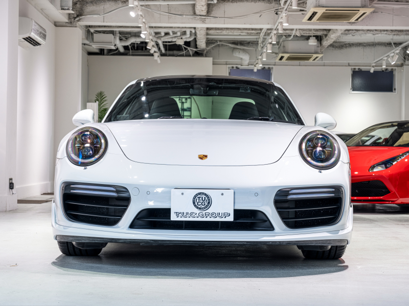 ポルシェ 911(Type991.2) ﾀｰﾎﾞS ｽﾎﾟｰﾂｸﾛﾉPKG　正規D車 ﾀｰﾎﾞｴｱﾛｷｯﾄ 黒革 ｼｰﾄﾋｰﾀｰ&ﾍﾞﾝﾁﾚｰﾀｰ ｻﾝﾙｰﾌ PCMﾅﾋﾞ TVﾁｭｰﾅｰ ﾘﾊﾞｰｼﾝｸﾞｶﾒﾗ ﾚｰﾝﾁｪﾝｼﾞA Carplay PCCB BOSEｻｳﾝﾄﾞ OPｶﾗｰ　2年保証付