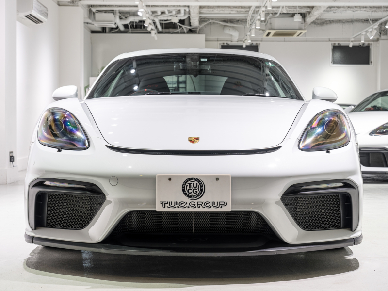 ポルシェ 718 ケイマン GT4 6MT ｸﾛﾉPKG　正規D車 右H ﾚｻﾞｰｲﾝﾃﾘｱ PCMﾅﾋﾞ Bｶﾒﾗ CarPlay ｷｾﾉﾝPDLS ｽﾎﾟｰﾂEX ﾍﾟｲﾝﾄｲﾝﾃﾘｱ 純正20AW