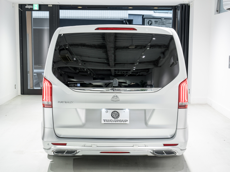 メルセデスベンツ Vクラス V220d ｴｸｽﾄﾗﾛﾝｸﾞ ﾚｰﾀﾞｰP　ﾏｲﾊﾞｯﾊ仕様 ｴｸﾞｾｸﾃｨﾌﾞｼｰﾄ TVﾓﾆﾀｰ付ﾊﾟｰﾃｰｼｮﾝ ｽﾀｰﾗｲﾄﾍｯﾄﾞﾗｲﾅｰ 4人乗り