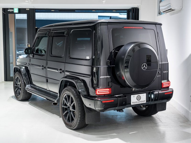 AMG Gクラス G63 AMGﾚｻﾞｰｴｸｽｸﾙｰｼﾌﾞPKG　正規D車 Meｺﾈｸﾄ 黒革 ｻﾝﾙｰﾌ 純正ﾅﾋﾞTV Burmester AMGﾊﾟﾌｫｰﾏﾝｽEX AMG20ｲﾝﾁAW 電動ｻｲﾄﾞｽﾃｯﾌﾟ　2年保証