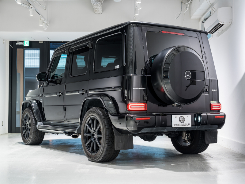 AMG Gクラス G63 AMGﾚｻﾞｰｴｸｽｸﾙｰｼﾌﾞPKG　正規D車 Meｺﾈｸﾄ 黒革 ｻﾝﾙｰﾌ 純正ﾅﾋﾞTV Burmester AMGﾊﾟﾌｫｰﾏﾝｽEX AMG20ｲﾝﾁAW 電動ｻｲﾄﾞｽﾃｯﾌﾟ　2年保証