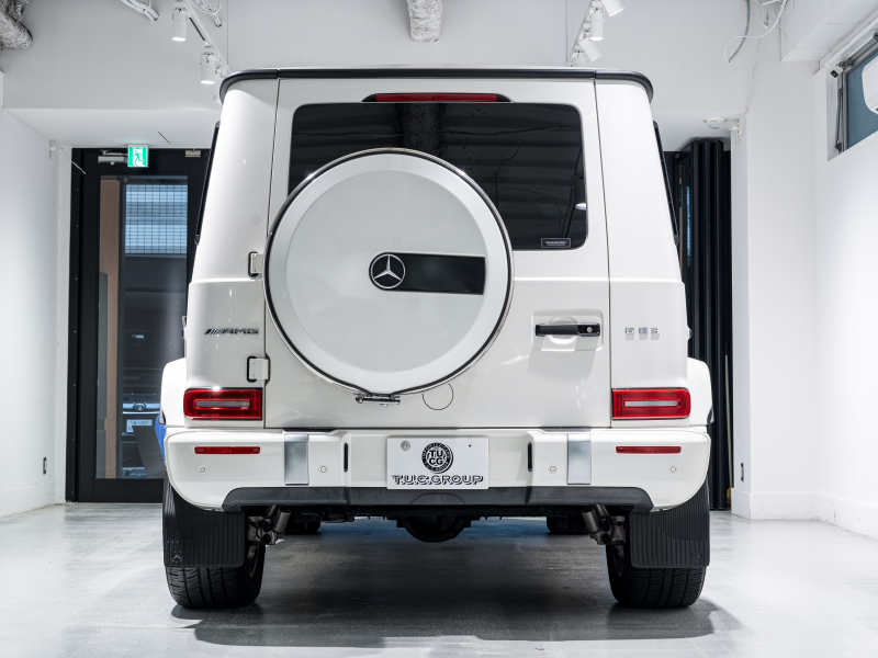 AMG Gクラス G63 AMGﾚｻﾞｰｴｸｽｸﾙｰｼﾌﾞPKG　正規D車 右H Meｺﾈｸﾄ ﾏｷｱｰﾄﾍﾞｰｼﾞｭ革 ｻﾝﾙｰﾌ 純正ﾅﾋﾞTV Burmester AMGﾊﾟﾌｫｰﾏﾝｽEX AMG20ｲﾝﾁAW　2年保証付
