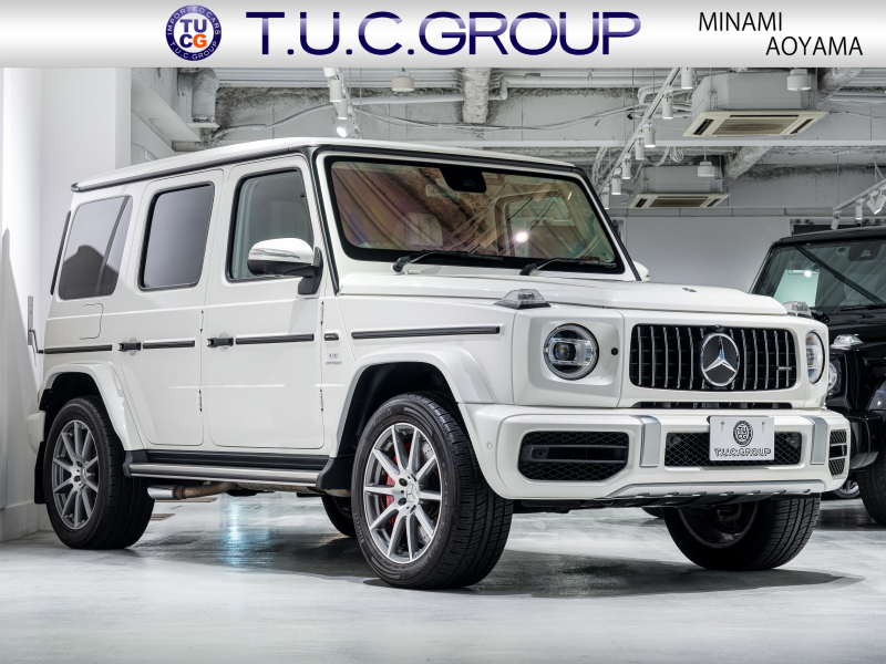 AMG Gクラス G63 AMGﾚｻﾞｰｴｸｽｸﾙｰｼﾌﾞPKG　正規D車 右H Meｺﾈｸﾄ ﾏｷｱｰﾄﾍﾞｰｼﾞｭ革 ｻﾝﾙｰﾌ 純正ﾅﾋﾞTV Burmester AMGﾊﾟﾌｫｰﾏﾝｽEX AMG20ｲﾝﾁAW　2年保証付