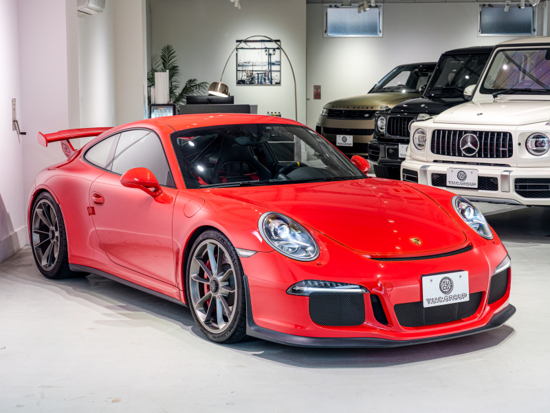 ポルシェ 911(Type911) GT3 ｸﾗﾌﾞｽﾎﾟｰﾂ&ｽﾎﾟｰﾂｸﾛﾉPKG　正規D車 対策済E/G ｽﾎﾟｰﾂﾊﾞｹｯﾄｼｰﾄ 純正ﾅﾋﾞTV ﾊﾞｯｸｶﾒﾗ ｽﾎﾟｰﾂｴｷｿﾞｰｽﾄ 純正20AW