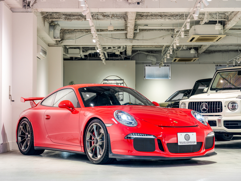 ポルシェ 911(Type911) GT3 ｸﾗﾌﾞｽﾎﾟｰﾂ&ｽﾎﾟｰﾂｸﾛﾉPKG　正規D車 対策済E/G ｽﾎﾟｰﾂﾊﾞｹｯﾄｼｰﾄ 純正ﾅﾋﾞTV ﾊﾞｯｸｶﾒﾗ ｽﾎﾟｰﾂｴｷｿﾞｰｽﾄ 純正20AW