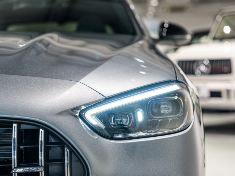 AMG Cクラス C43 4MATIC　現行ﾓﾃﾞﾙ 左H 1ｵｰﾅｰ ｼｴﾅﾌﾞﾗｳﾝﾚｻﾞｰ ｼｰﾄﾋｰﾀｰ ﾍﾞﾝﾁﾚｰﾀｰ ﾊﾟﾉﾗﾏSR 純正ARﾅﾋﾞ Burmester3D 純正19AW　新車保証継承可