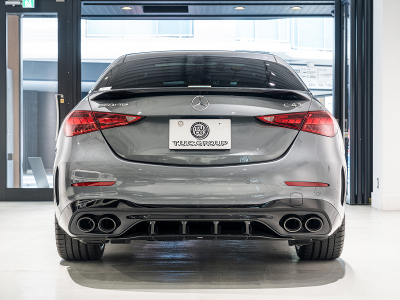 AMG Cクラス C43 4MATIC　現行ﾓﾃﾞﾙ 左H 1ｵｰﾅｰ ｼｴﾅﾌﾞﾗｳﾝﾚｻﾞｰ ｼｰﾄﾋｰﾀｰ ﾍﾞﾝﾁﾚｰﾀｰ ﾊﾟﾉﾗﾏSR 純正ARﾅﾋﾞ Burmester3D 純正19AW　新車保証継承可