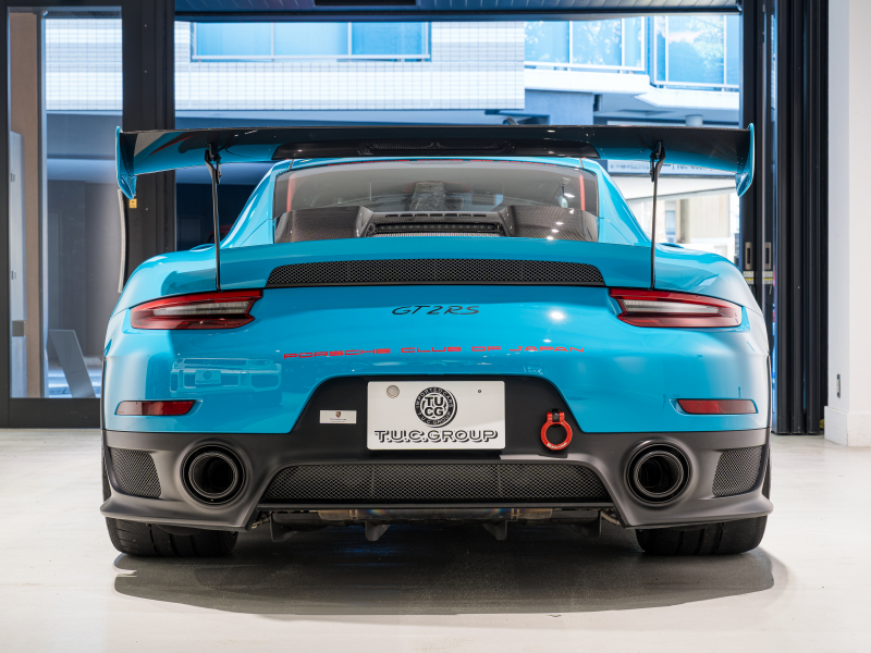 ポルシェ 911(Type991) GT2RS ｸﾗﾌﾞｽﾎﾟｰﾂ&ｽﾎﾟｰﾂｸﾛﾉPKG　正規D車 1ｵｰﾅｰ ﾌﾛﾝﾄﾘﾌﾄ ｽﾎﾟｰﾂﾊﾞｹｯﾄｼｰﾄ 純正ﾅﾋﾞTV ﾒｲﾝﾌﾞﾗｯｸLEDﾍｯﾄﾞﾗｲﾄ ﾘｱｱｸｽﾙ 20/21AW PC記録簿多数