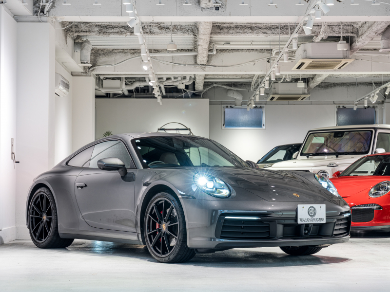 ポルシェ 911(Type992) カレラS 正規D車 エントリードライブ 14wayベージュ革シート 純正PCM BOSEサウンド ACC スポーツエキゾースト 20&21インチAW 2年保証