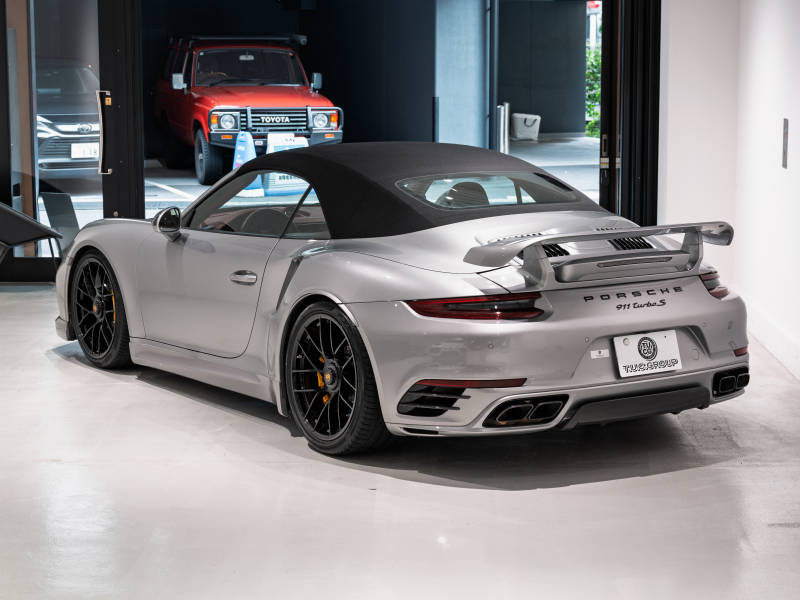 ポルシェ 911(Type991.2) ﾀｰﾎﾞS ｶﾌﾞﾘｵﾚ ｽﾎﾟｰﾂｸﾛﾉPKG　正規D車 左ﾊﾝﾄﾞﾙ ｴﾝﾄﾘｰD ﾚｻﾞｰｲﾝﾃﾘｱ ﾋｰﾀｰ&ﾍﾞﾝﾁﾚｰｼｮﾝ PCMﾅﾋﾞ TVﾁｭｰﾅｰ Burmesterﾊｲｴﾝﾄﾞ ﾌﾛﾝﾄﾘﾌﾄｼｽﾃﾑ  TECHARTｴｱﾛｷｯﾄ OP20ｲﾝﾁAW